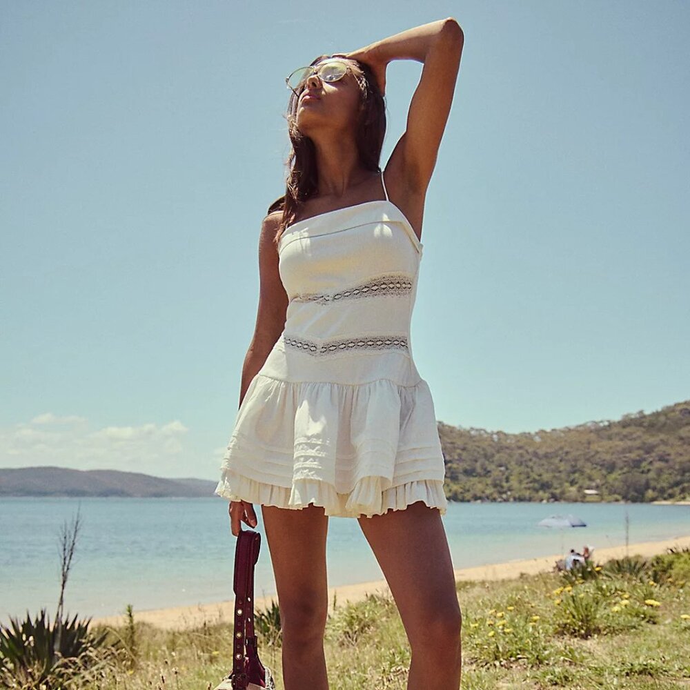 FREE PEOPLE BLISS BEAUTY MINI DRESS